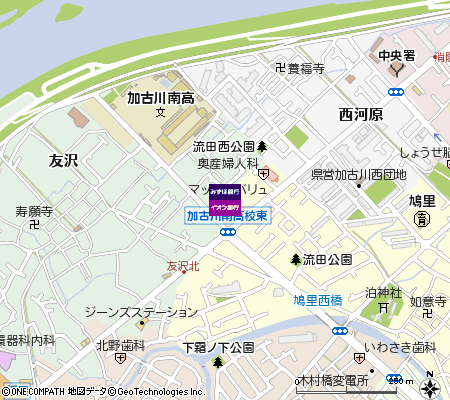 マックスバリュ友沢店出張所（ATM）付近の地図